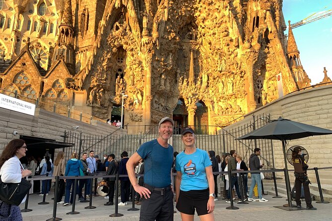 Barcelona Highlights Running Tour - Palau de la Música Catalana: a quick hit of grandeur