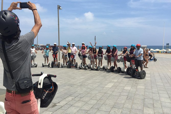 Barcelona Highlights Segway Tour - The Grand Tour - Mar Bella beach break and Parc del Fòrum: coast + modern edges