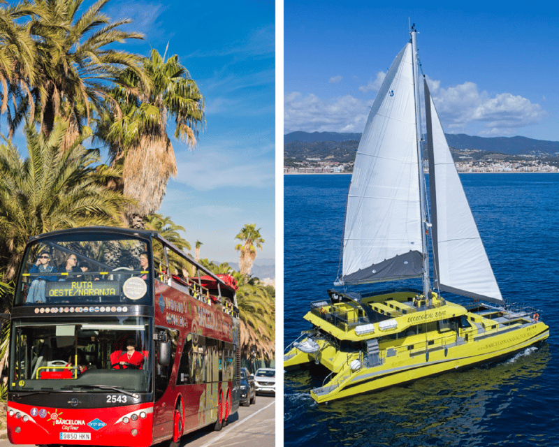 Barcelona: Hop-On Hop-Off Bus with Sailing Cruise - Key Highlights You’ll Actually Use