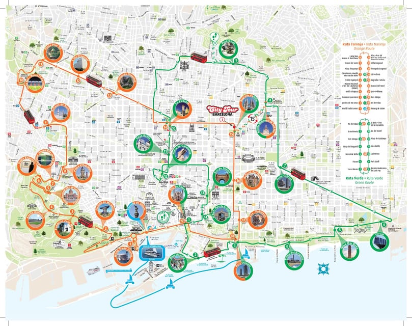 Barcelona: Hop-On Hop-Off Bus with Sailing Cruise - Bus Comfort, Audio Guidance, and the Stuff You Should Plan For