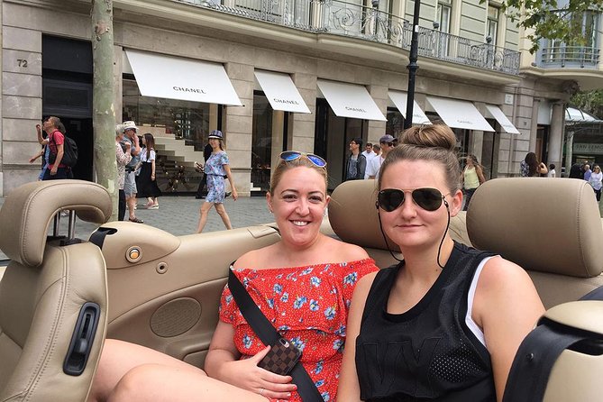 Barcelona in a Convertible - Private Guided Tour - MNAC outside view: art museum area, views, and a change of pace