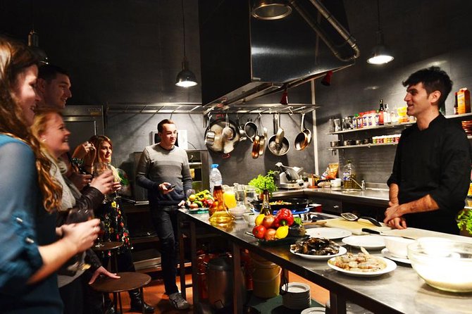 Barcelona Interactive Spanish Cooking Experience - Pintxos and sangria: the easiest way to start learning Spanish food