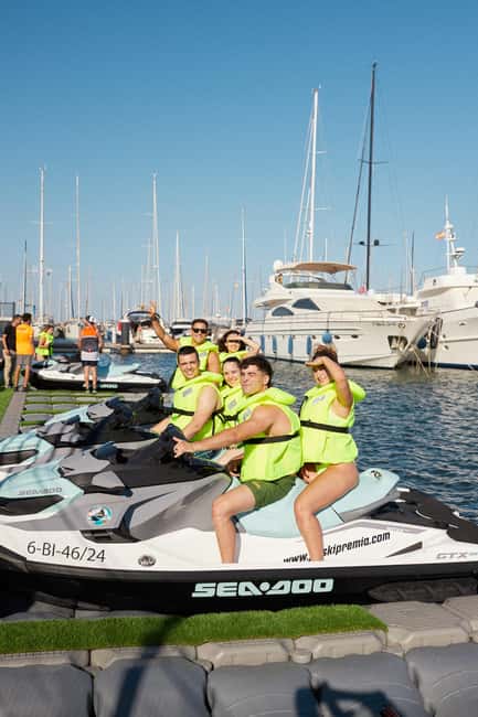 Barcelona: Jet ski rental without a license - Your 1-Hour Ride Plan: Briefing, Supervision, and Wave Action