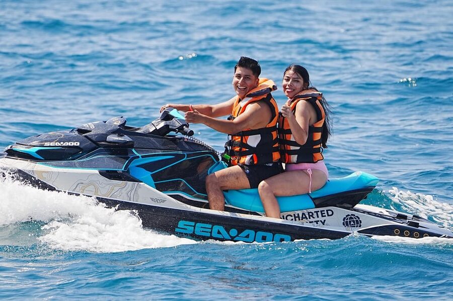 Barcelona: Jet Ski Ride 1 or 2 People w/ Instructor Included - The guided jet ski ride: what actually happens on the water