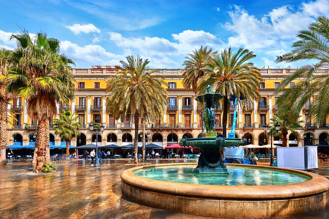 Barcelona Las Ramblas: City Walk with Audio Guide on your Phone - Las Ramblas sections: trees, cafes, and story-driven street life