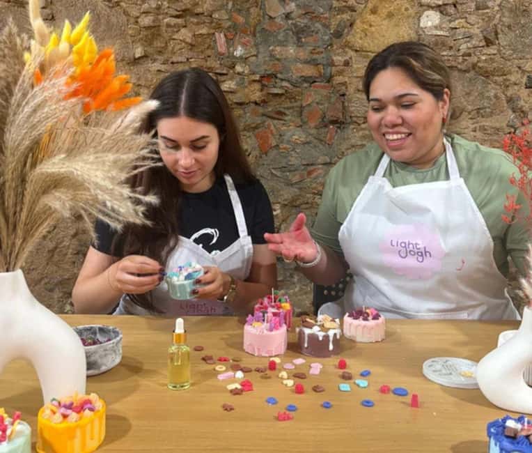 Barcelona: Light Gogh Candle Workshop - What you’ll make: vegan, biodegradable candles with soy wax, essential oils, and plant color