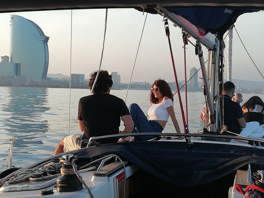 Barcelona: Luxury Private Sunset Yacht Cruise - A rare view of Sagrada Familia from the sea