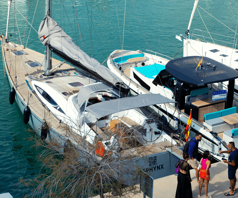 Barcelona: Luxury Yacht Private Sailing Tour - From deck check to heading out: what the start feels like