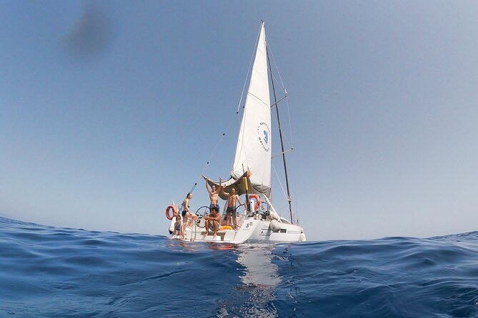 Barcelona: Mediterranean Sailing Experience with Open Bar - From Marina Vela to your first Cava: how the trip really starts