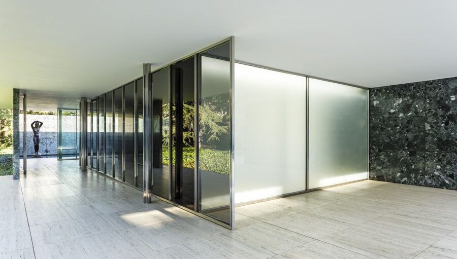 Barcelona: Mies van der Rohe Pavilion Ticket and Audio Guide - Materials and the Palette Story: Alps, Tivoli, Atlas, Tinos