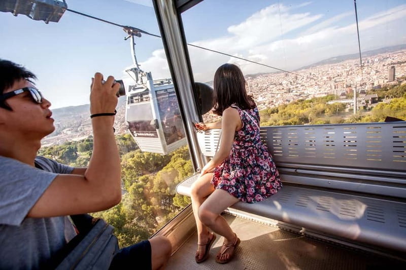 Barcelona: Montjuïc Cable Car Roundtrip Ticket - Montjuïc Cable Car from Above: the Real Appeal