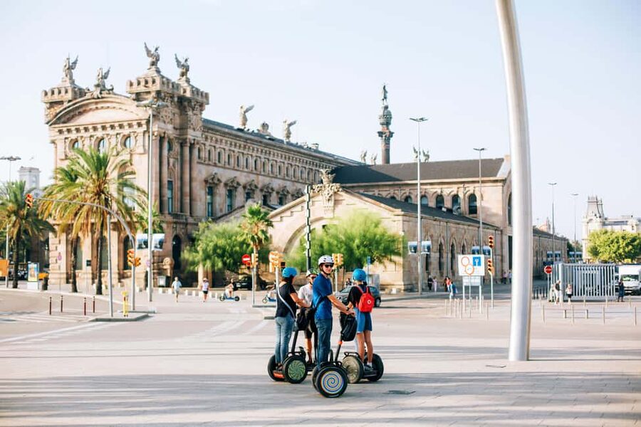 Barcelona: Montjuïc Guided Segway Tour - Montjuïc parks and Hotel Miramar area: the mountain’s “breathing room”