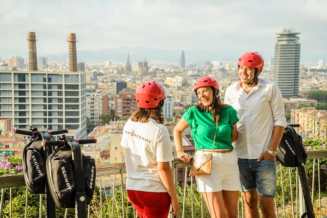 Barcelona: Montjuïc Segway Tour - Where you start: Jardins de les Tres Xemeneies and your Segway setup