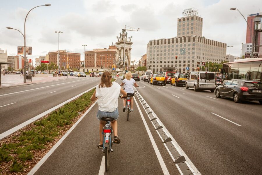 Barcelona Montjuic Three-Hour Bike Tour - Port Vell finish: from old fishermen’s past to trendy present