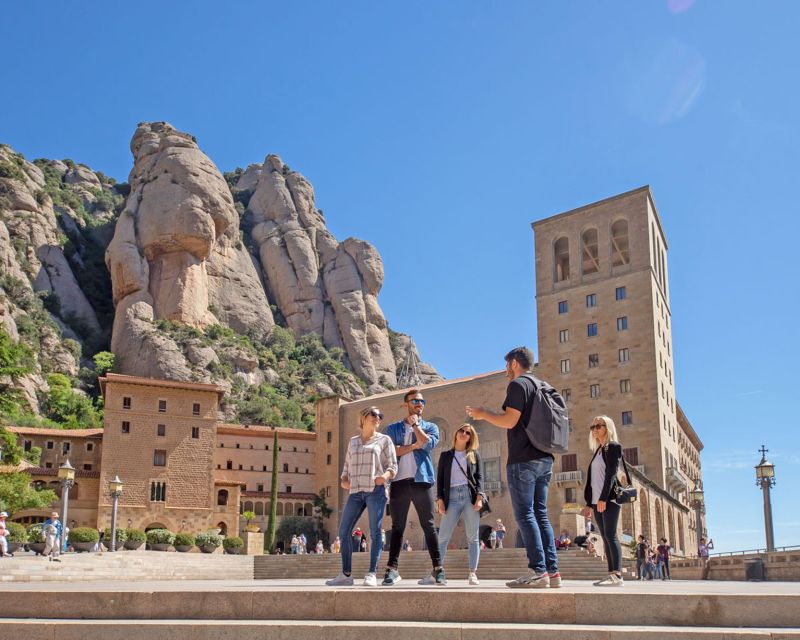 Barcelona: Montserrat, Girona & Costa Brava Guided Day Trip - Inside Montserrat: monastery views, then the Black Madonna basilica