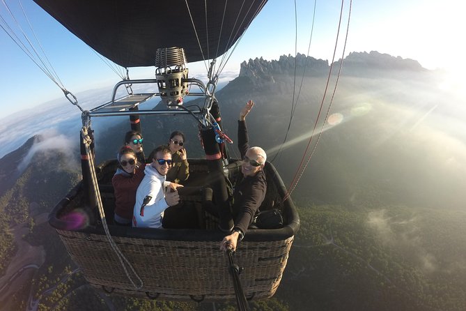 Barcelona: Montserrat Hot Air Balloon Ride with Champagne Toast - What you’ll do before takeoff at the launch area