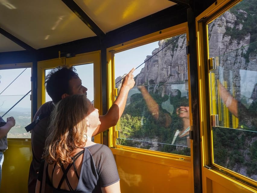 Barcelona: Montserrat Tour with Cog-Wheel & Black Madonna - Video mapping on the Millennium of Montserrat: a modern layer