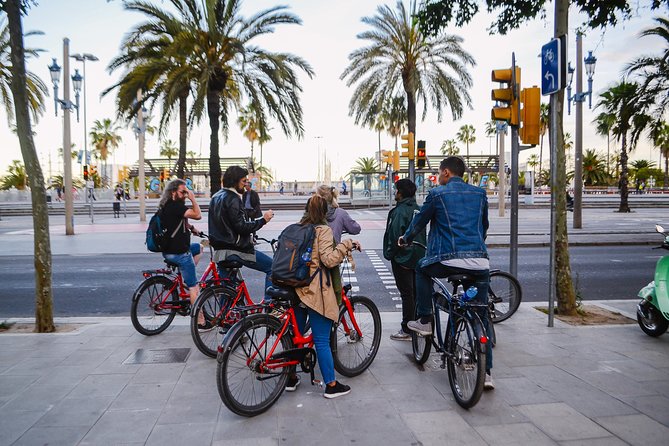 Barcelona Night Bike Tour with Local Tapas and Cava Stop - Meeting at Carrer dels Escudellers: Getting Ready for a Smooth Night