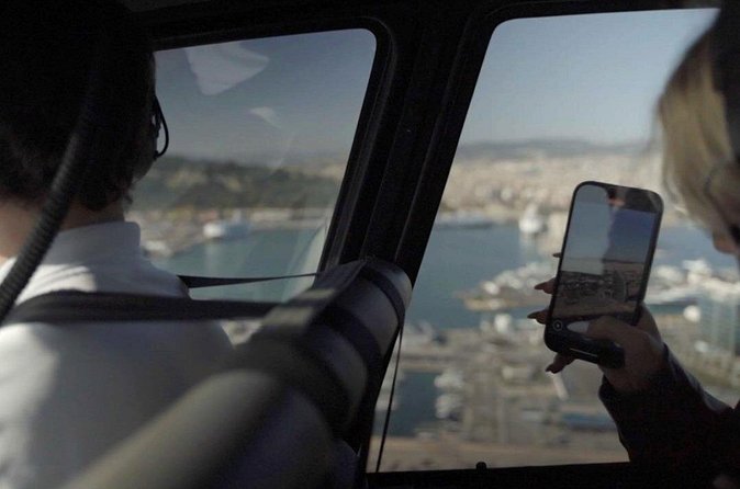 Barcelona Official Helicopter Tour with In-flight Video - Parc Forum and Port Forum: The Modern Barcelona Angle