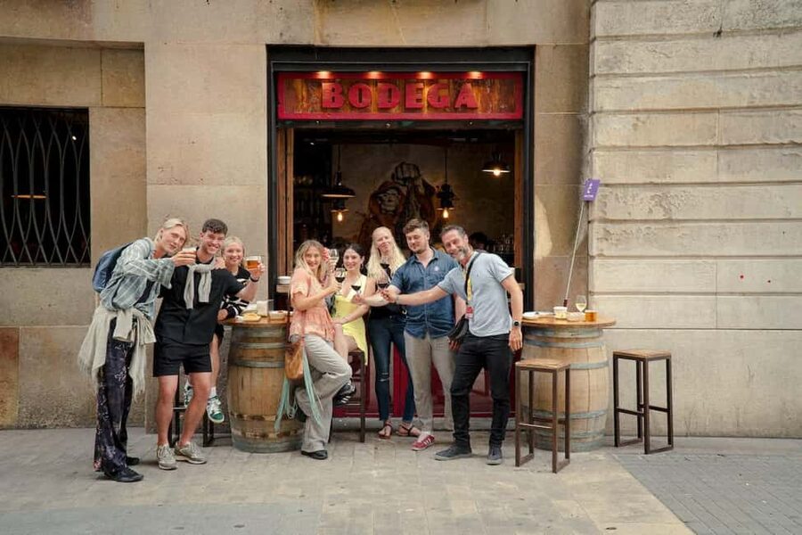 Barcelona: Old City Hidden Gems, Tapas, & Drinks Guided Tour - The 4-bar route: how included tastings and drinks deliver value
