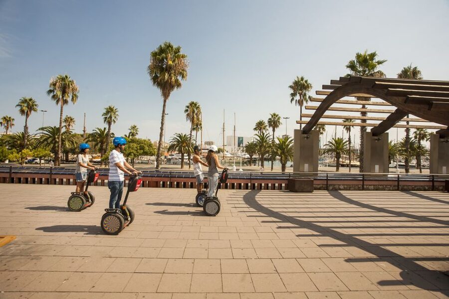 Barcelona: Old Port and Gothic Quarter Guided Segway Tour - A W Hotel terrace viewpoint: your shortcut to the coast panorama