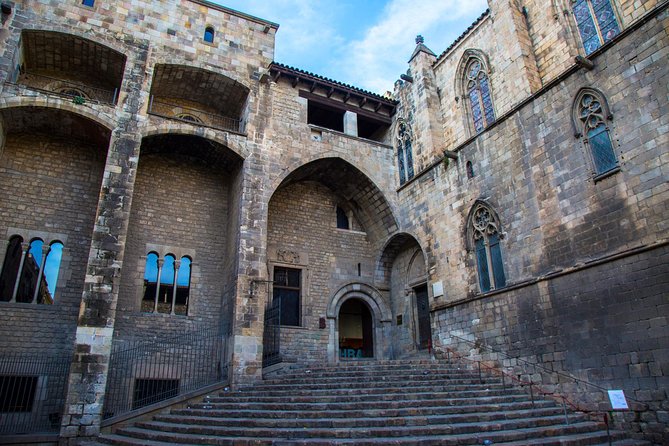 Barcelona Old Town Private Walking Tour - Back Toward the Center: Roman Walls, Plaça del Rei, and the Cathedral View