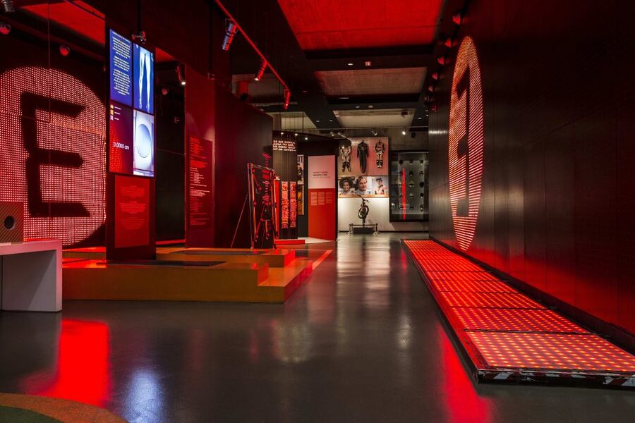 Barcelona: Olympic and Sport Museum – Sports Experience - The Idols Area: Shoes, Trophies, and the Samaranch Thread