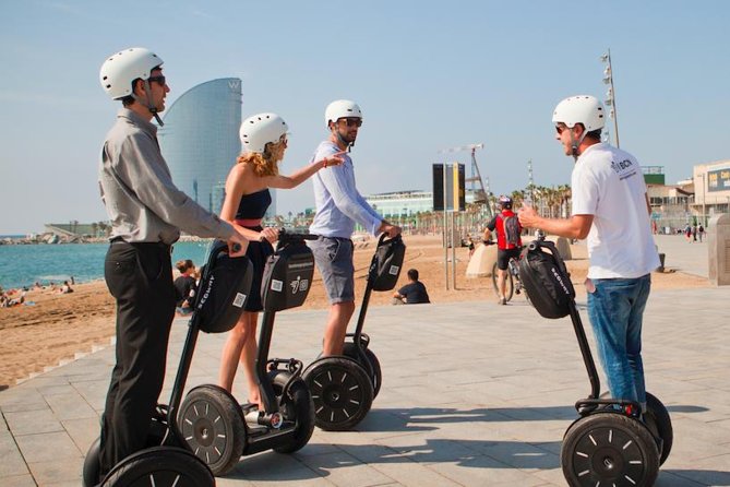Barcelona: Olympic Segway Tour - Segway i2 Coaching at Arc de Triomf: faster confidence than you expect