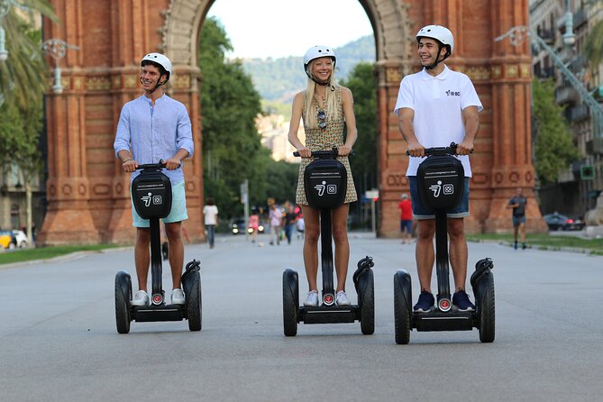 Barcelona: Olympic Segway Tour - Port Vell to Plaça de l’Ictineo: the waterfront viewpoint jump