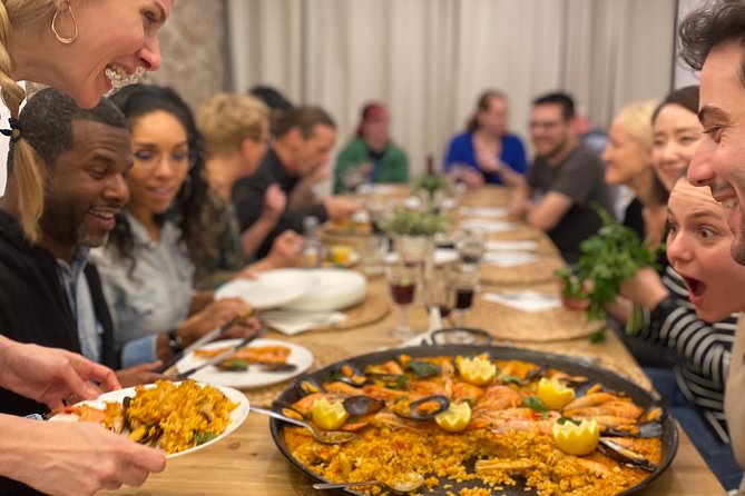 Barcelona Paella Cooking Class & Boqueria & Hofmann-Trained Chefs - Tapas and Sangria Lab in a Historic Studio Setting