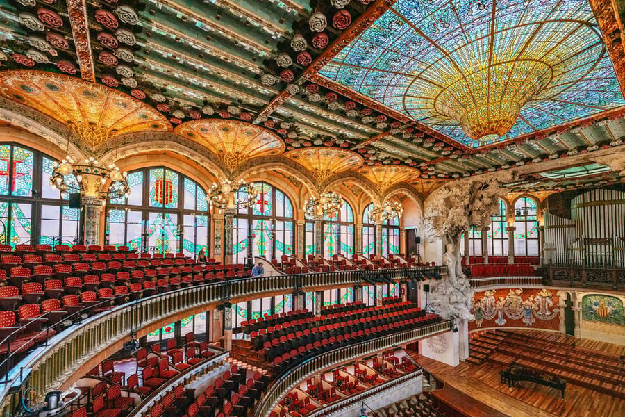 Barcelona: Palau de la Música Guided Tour - Rehearsal Hall First: Where the Palau’s Music Tradition Starts