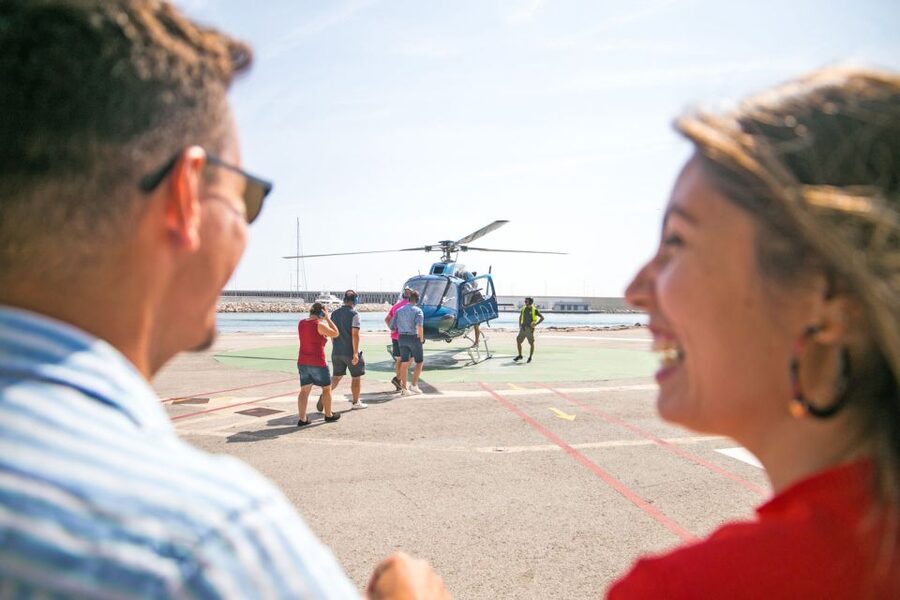 Barcelona: Panoramic Helicopter Flight & Boat Transfer - The 11-minute helicopter flight: what you’ll actually see from above