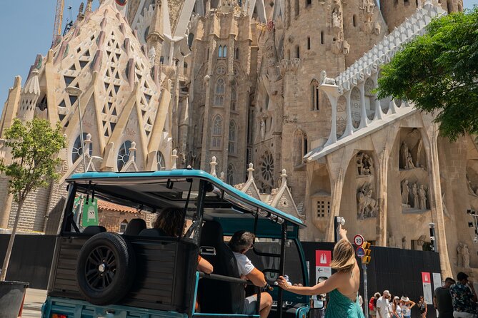 Barcelona Panoramic Private Tuk Tuk Tour - Plaça de Catalunya and the city’s big “connector” energy
