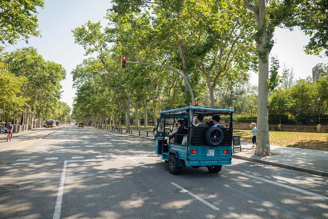 Barcelona Panoramic Private Tuk Tuk Tour - La Barceloneta and Port Olímpic: seaside neighborhoods built by history