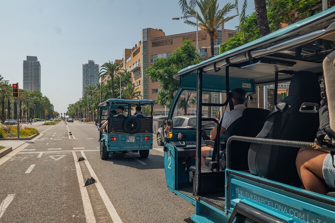 Barcelona Panoramic Private Tuk Tuk Tour - How the route stacks up: Eixample modernism and UNESCO icons