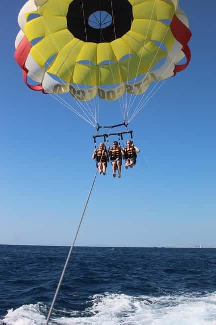 Barcelona: Parasailing magic flight and views above the sea - Weather reality: why flexibility matters for sea days