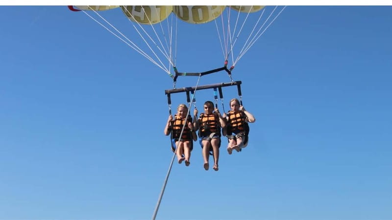 Barcelona: Parasailing with panoramic views over the sea - Port Fòrum Check-In: Getting Ready Fast Without Fuss