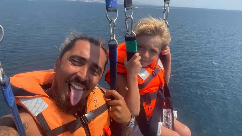 Barcelona: Parasailing with panoramic views over the sea - The Speedboat Ride Out: A Short Thrill on the Way to the Real View