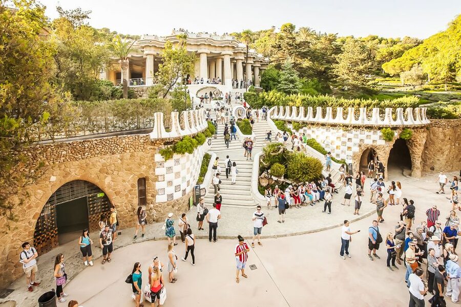 Barcelona: Park Güell Admission Ticket - Austria Gardens walks and the best viewpoint pauses