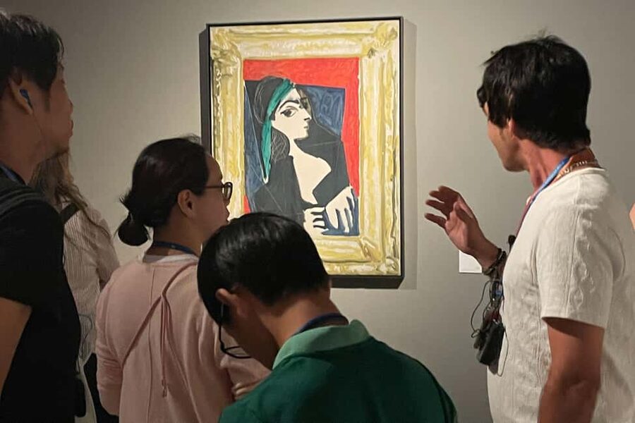 Barcelona: Picasso Walking Tour & Guided Museum Experience - Carrer d’Avinyó and the Gothic Quarter link to Les Demoiselles