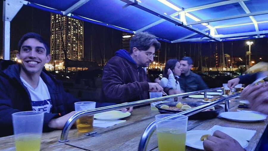 Barcelona: Private Evening Cruise with Dinner and Drinks - What You’ll See While Sailing Barcelona’s Coast at Night