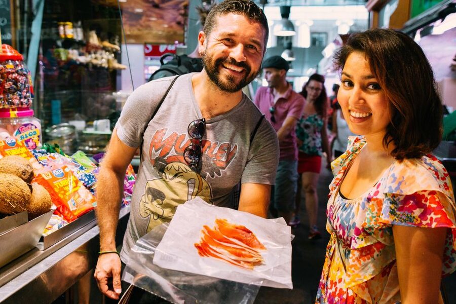 Barcelona: Private Food Tour – 10 Tastings with Locals - Santa María del Pi: Ending With a Landmark That Feels Like a Destination