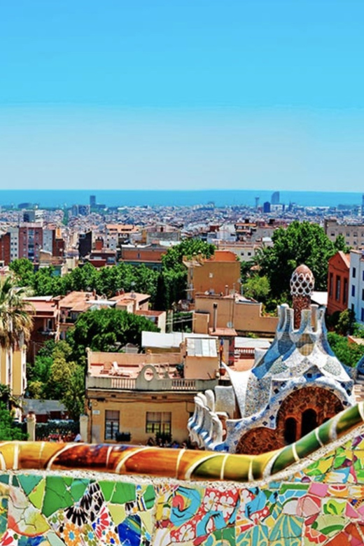 Barcelona Private Tour: Sagrada Familia,Park Güell & Pedrera - Park Güell on Tibidabo: UNESCO gardens and city-below views