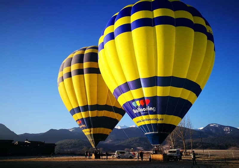 Barcelona Private VIP Balloon Flight with Pick-up Service - What you actually see: Montseny Natural Park, Montserrat, and the Catalan coast
