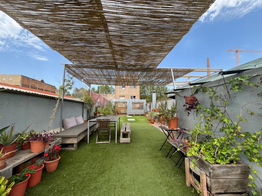 Barcelona: Rooftop Paella Cooking Class with Sangria - The meal you make: bread, olives, tomato salad, and fresh fruit