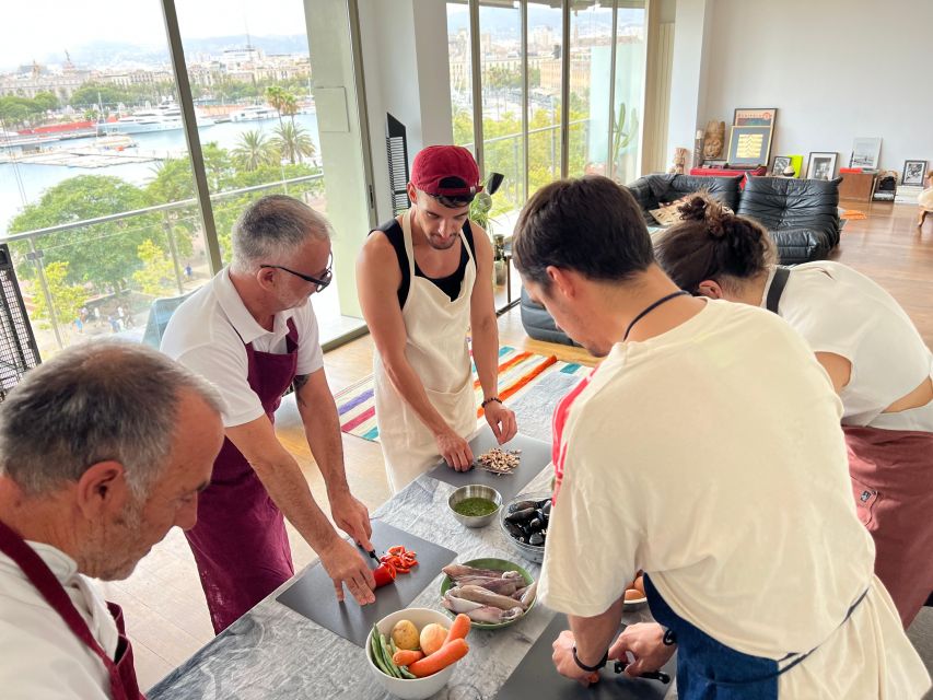 Barcelona: Rooftop Tapas and Sangria Class with a Chef - The terrace sunset payoff: eat where the view is the course