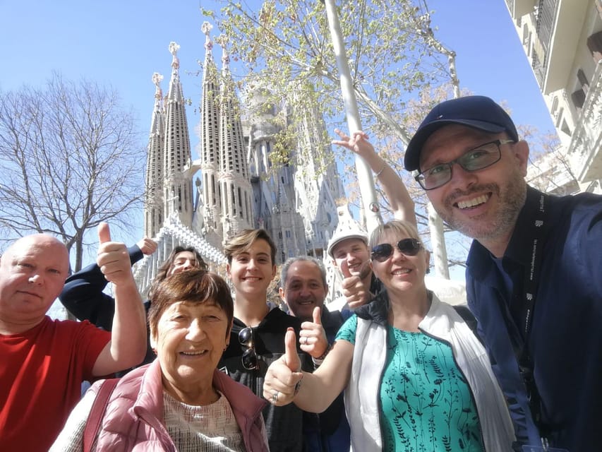 Barcelona: Sagrada Familia and Park Güell with Hotel Pickup - Entering Sagrada Família: skip-the-ticket line, plus meaning