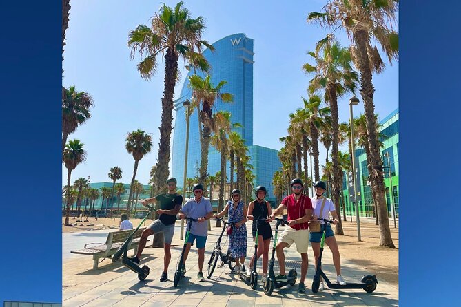 Barcelona Sagrada familia Electric Scooter or E-Bike Tour - Passing Plaza de Toros Monumental (and why it still hits)