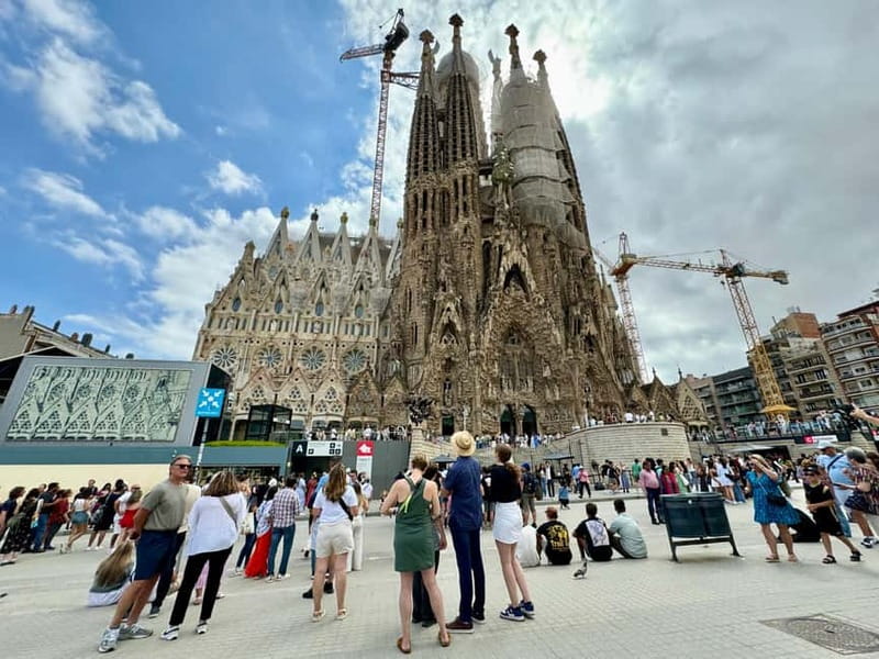 Barcelona: Sagrada Familia, La Pedrera & Cava Tasting Tour - The rooftop walk at Casa Mila: chimneys up close, views on tap