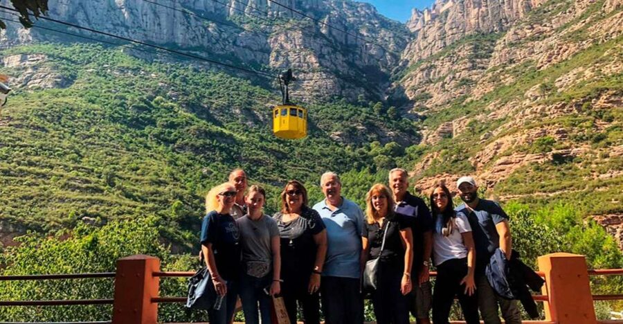 Barcelona: Sagrada Familia & Montserrat Full-Day with Pickup - Mirador del Alcalde: the terrace stop that makes Barcelona feel instantly real